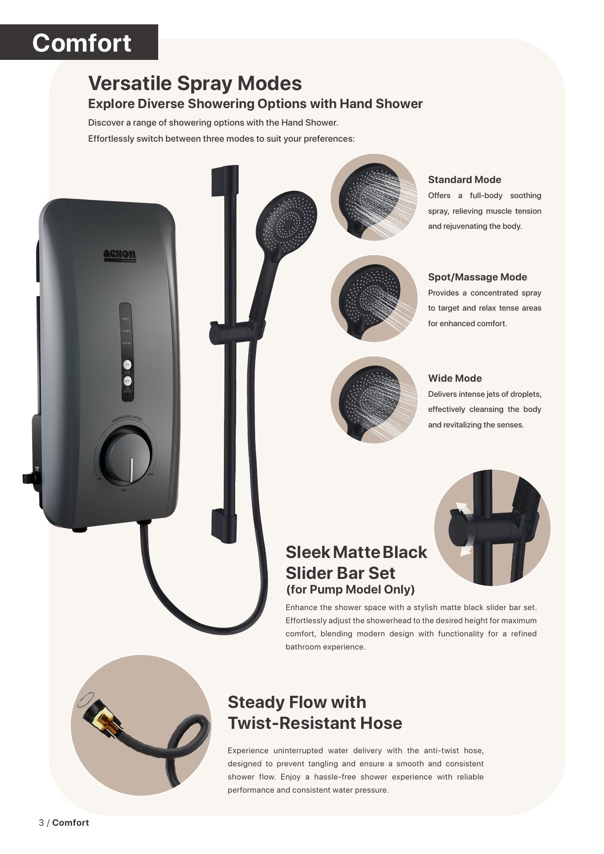 Acson Instantaneous Water Heater thumbnail 4