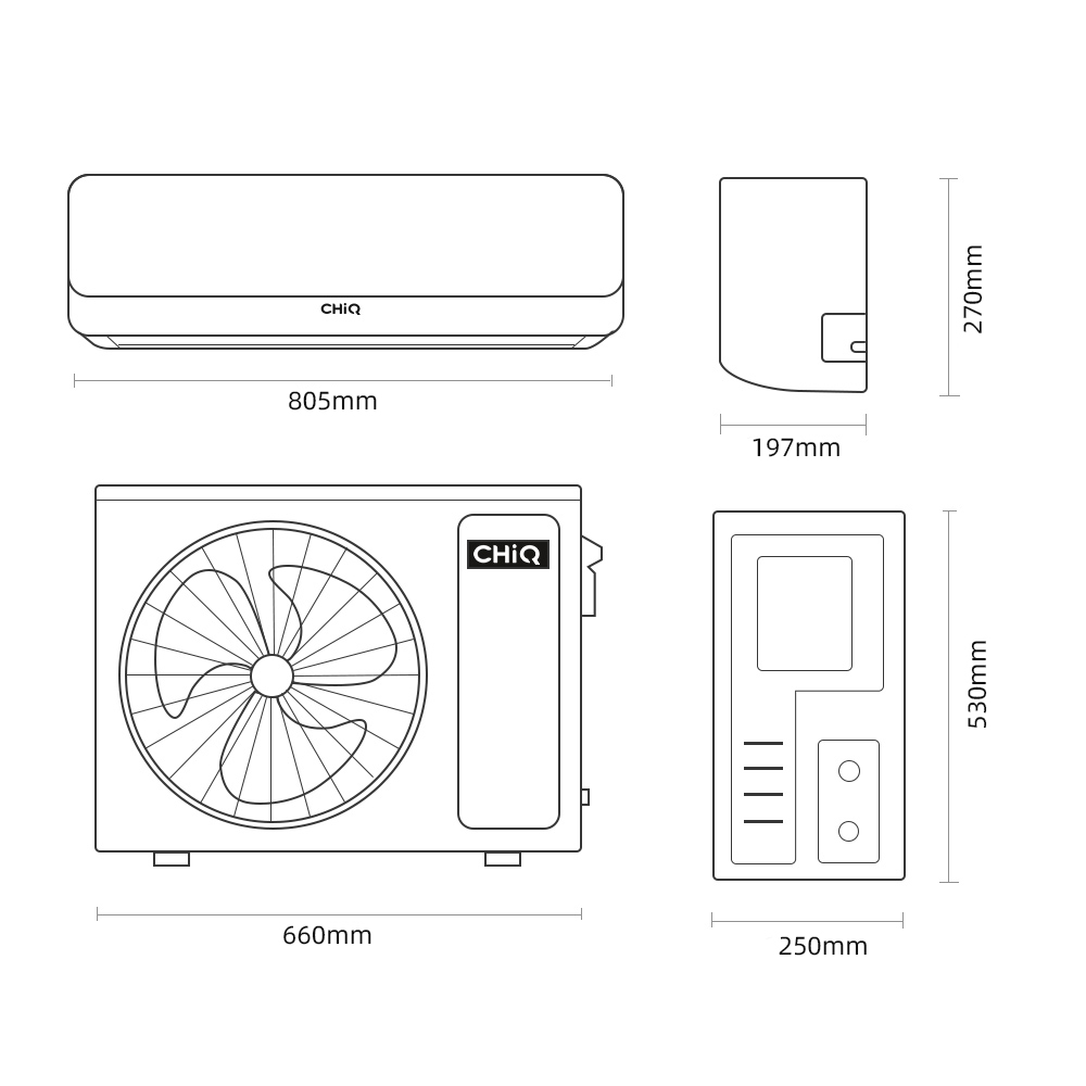 CHiQ CSDC-09DDE-W(I) Air Conditioner thumbnail 9
