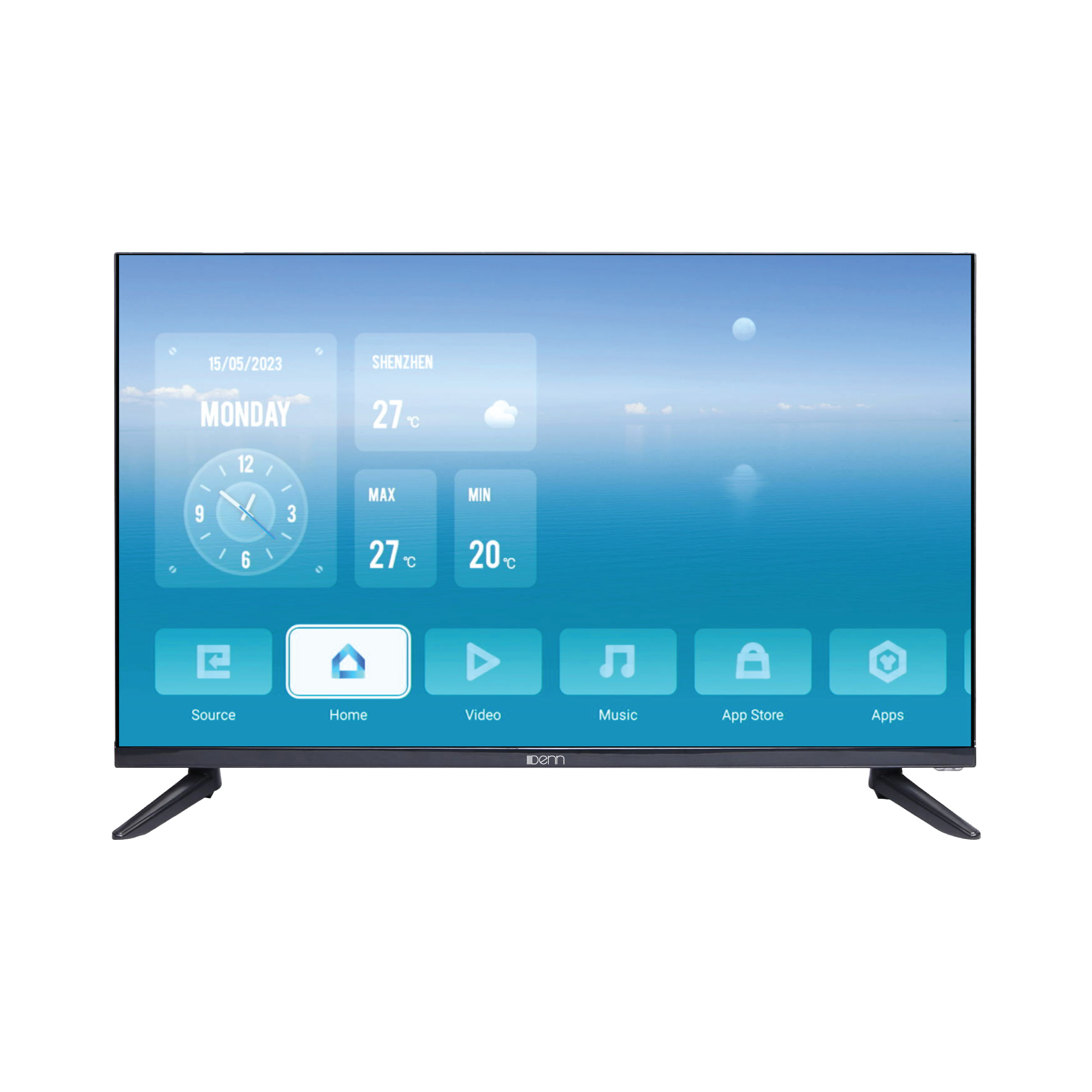 43” Frame-less Bluetooth Android LED TV