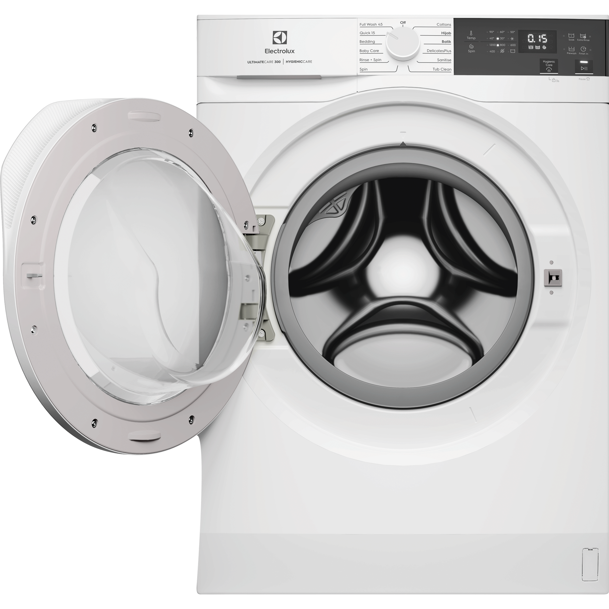 8kg UltimateCare 300 front load washing machine thumbnail 2