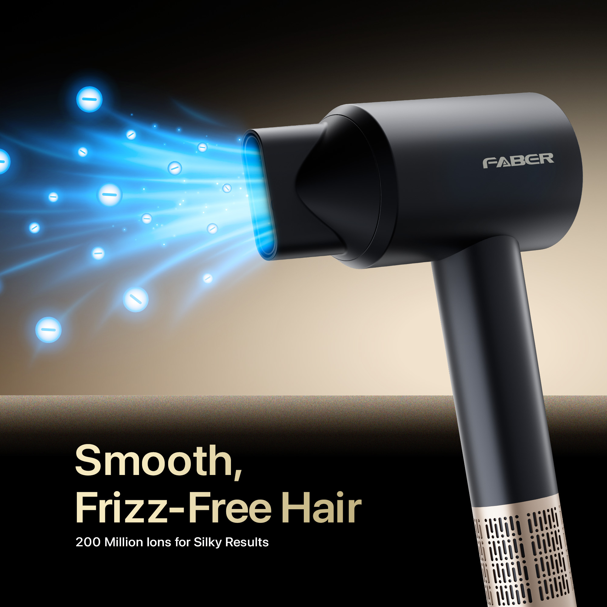 FABER HAIR DRYER FHD AURA LR1801BK thumbnail 5