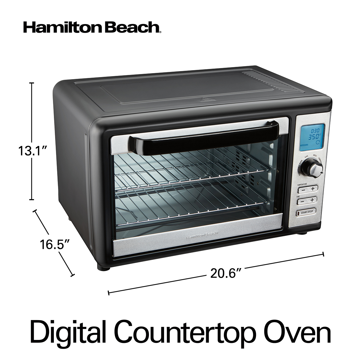Digital Countertop Oven with Convection and Rotisserie thumbnail 8