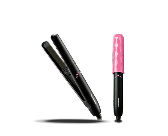 Compact Hair Straightener & Curler EH-HV11-K655 thumbnail 2