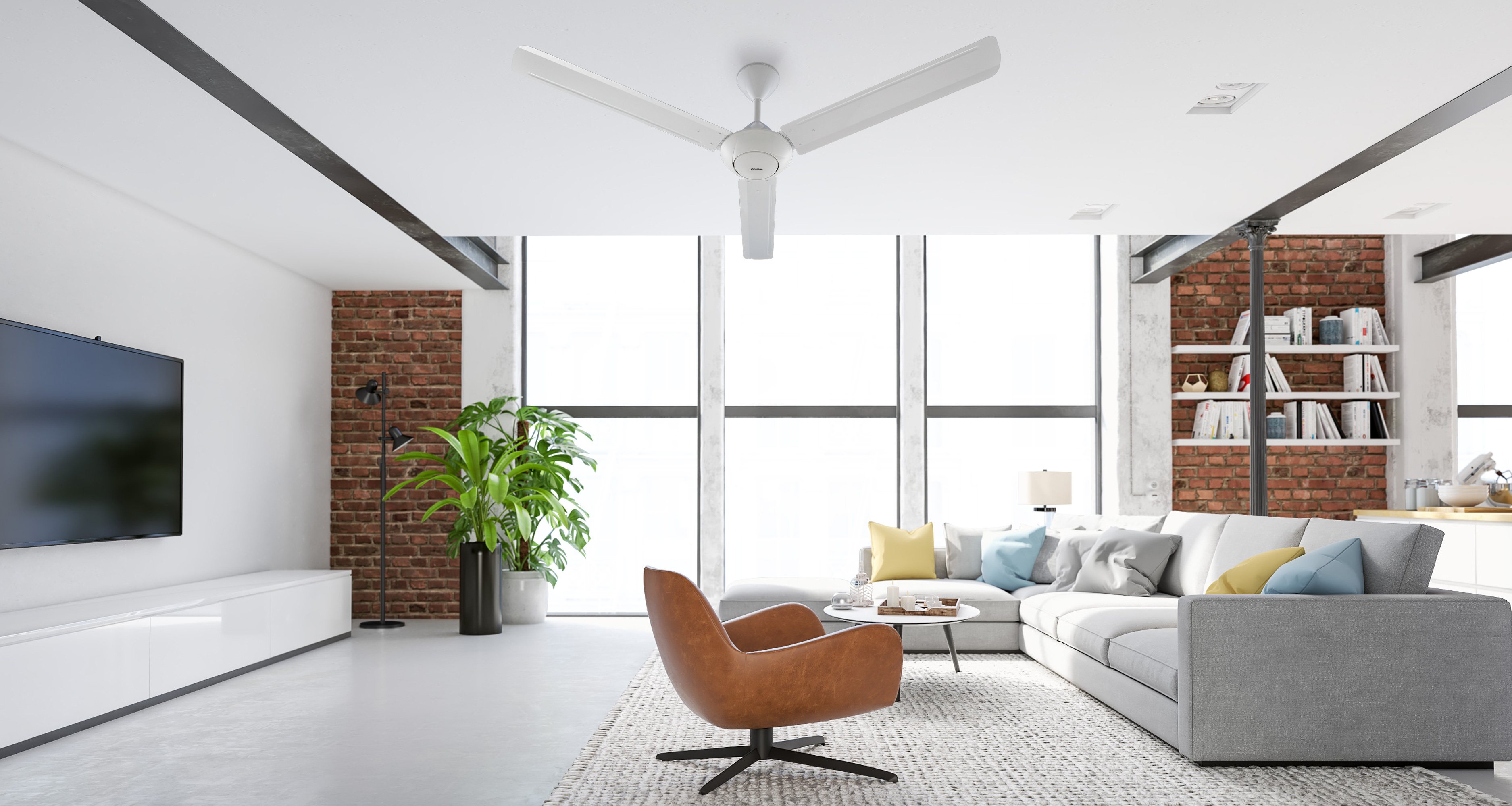 60” 3-Blade Ceiling Fan
