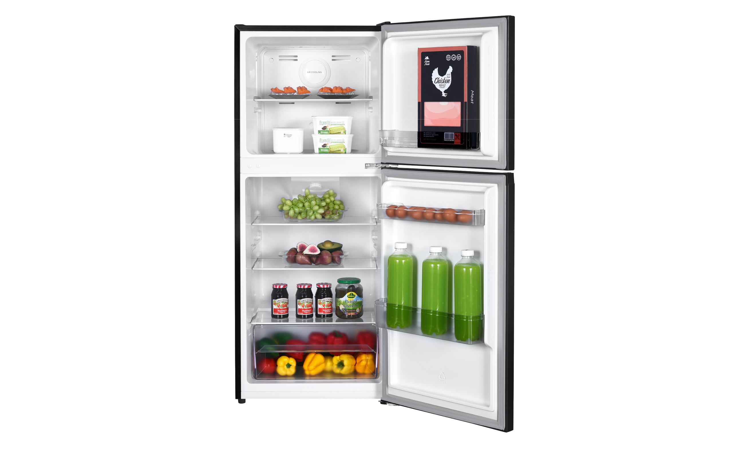 198L 2 Door Refrigerator - SJ1988MDS thumbnail 3