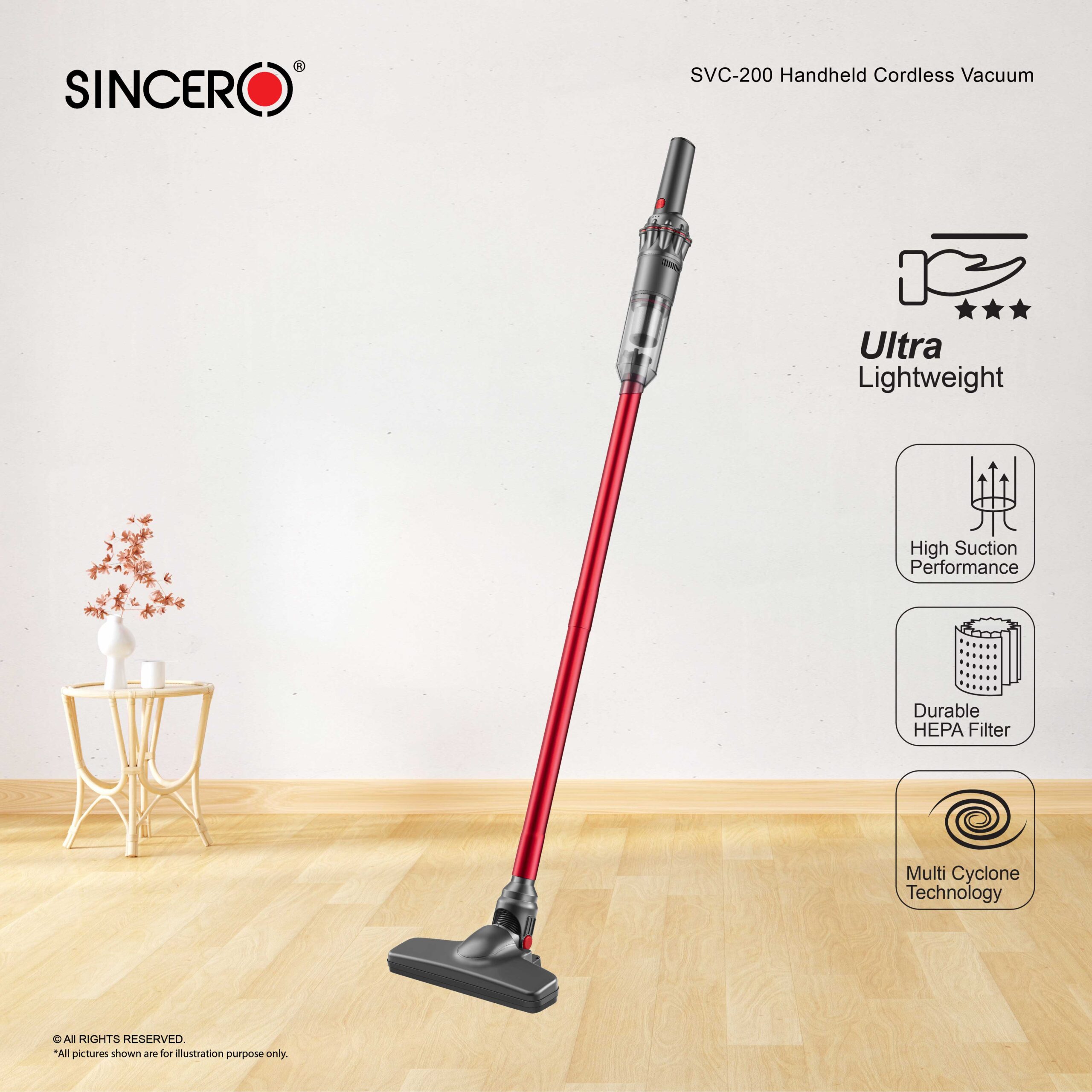SVC-200 Handheld Cordless Vacuum thumbnail 2