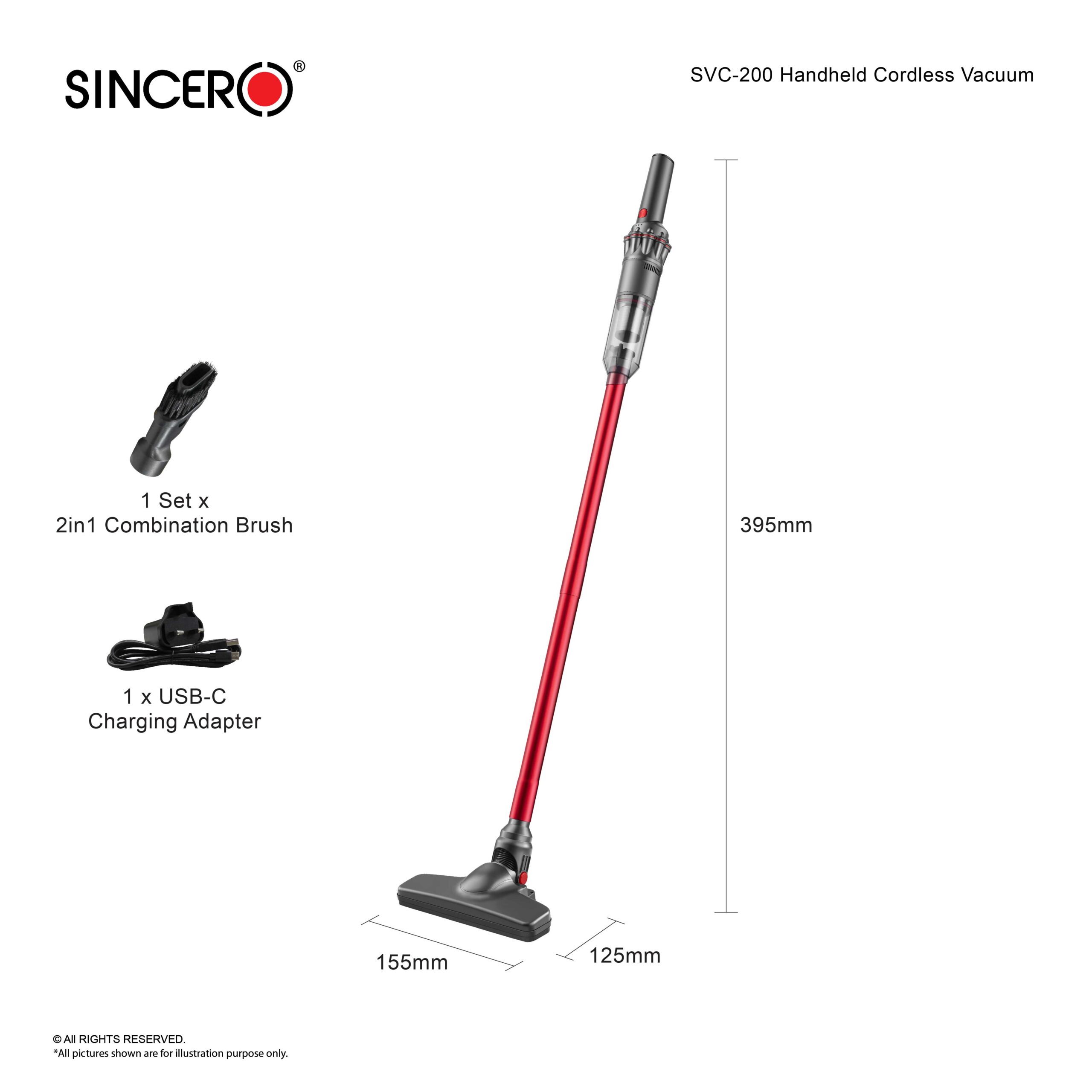 SVC-200 Handheld Cordless Vacuum thumbnail 3