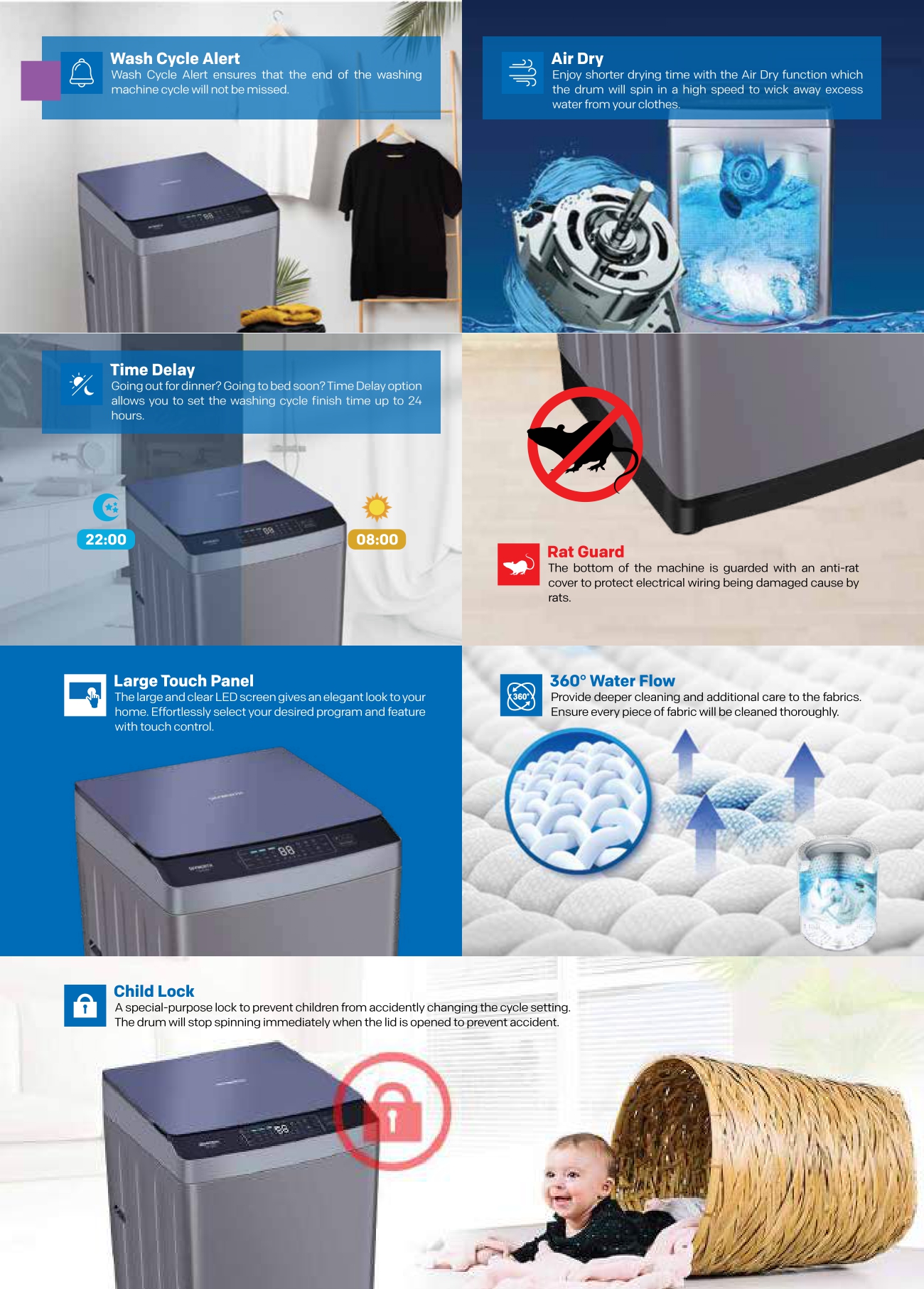 Top Load Washer T80S24NJ thumbnail 6