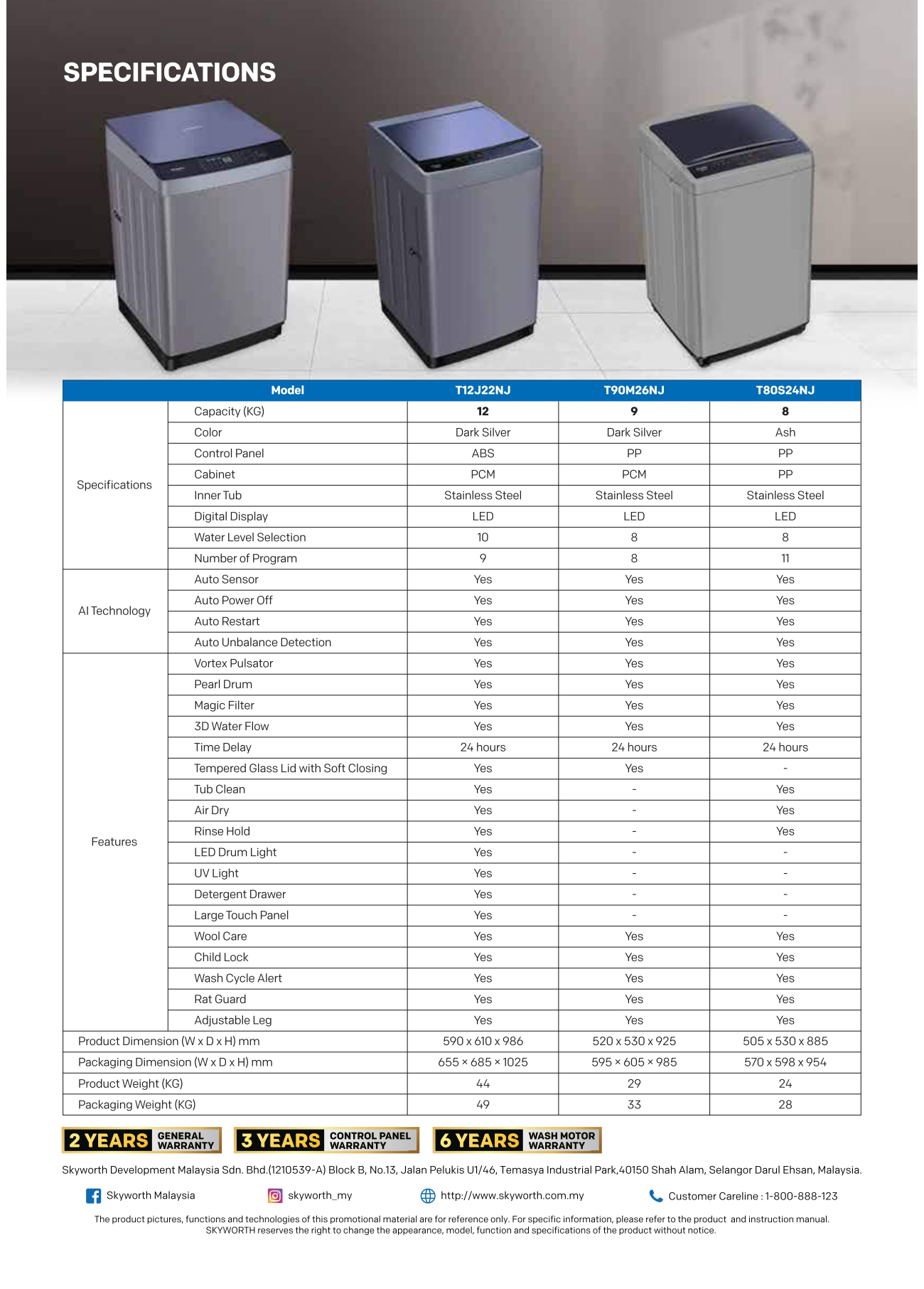Top Load Washer T80S24NJ thumbnail 8